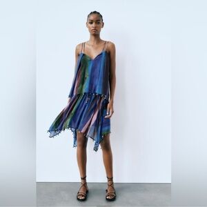 Zara Multicolor Mini Skirt